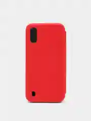 Красный чехол книжка для Samsung Galaxy A01, Самсунг А01
