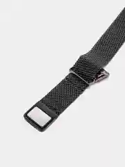 Черный металлический ремешок для Huawei Band 6 / Honor Band 6