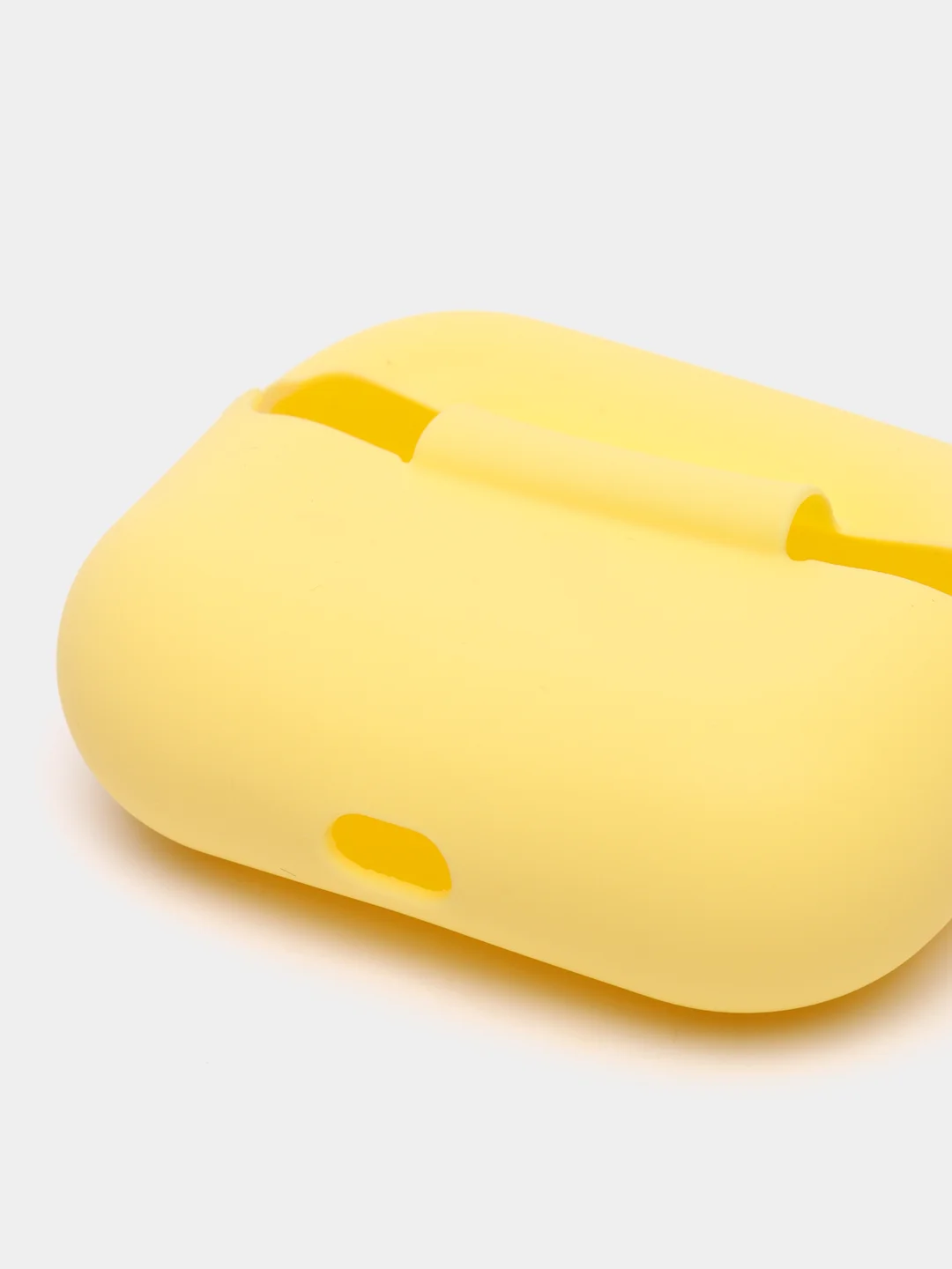 Лимонный силиконовый чехол для наушников Apple Airpods Pro