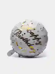 Белый шар на день рождения, 47 см