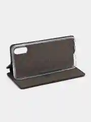 Черный чехол книжка на Samsung A02 (A022) / Чехол Самсунг А02