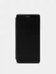 Черный чехол книжка на Samsung A02 (A022) / Чехол Самсунг А02