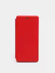 Красный чехол книжка для Xiaomi Redmi Note 10 / 10S, Редми Нот 10, 10s