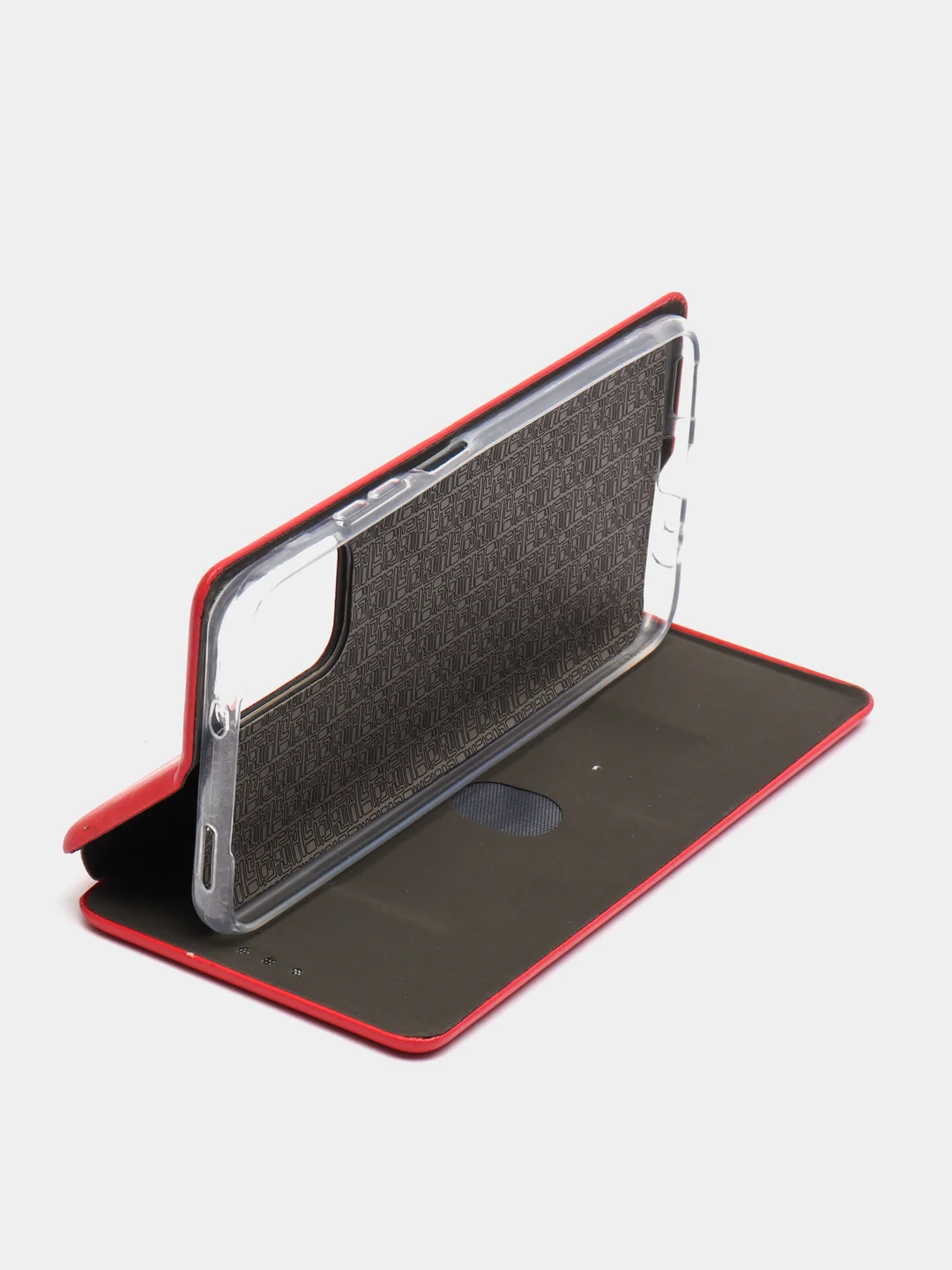 Красный чехол книжка для Xiaomi Redmi Note 10 / 10S, Редми Нот 10, 10s