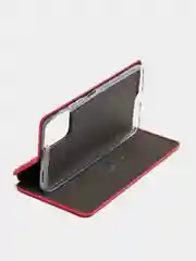 Красный чехол книжка для Xiaomi Redmi Note 10 / 10S, Редми Нот 10, 10s