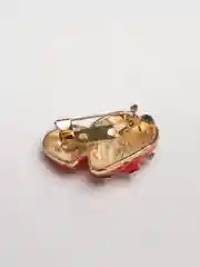 Брошь женская "Клубнички"