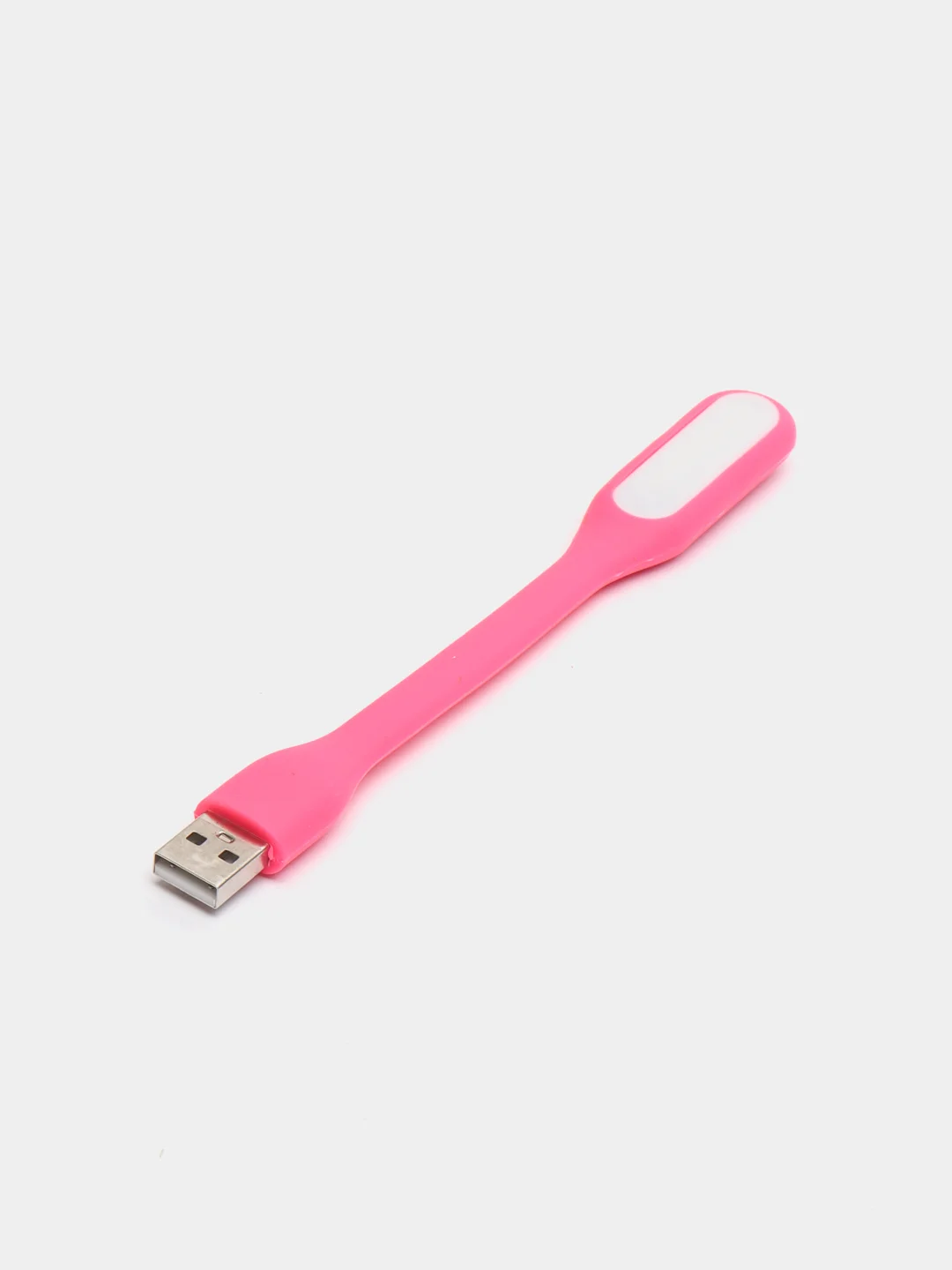 Розовый светодиодный USB светильник, гибкая LED лампа, фонарик