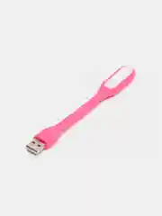 Розовый светодиодный USB светильник, гибкая LED лампа, фонарик