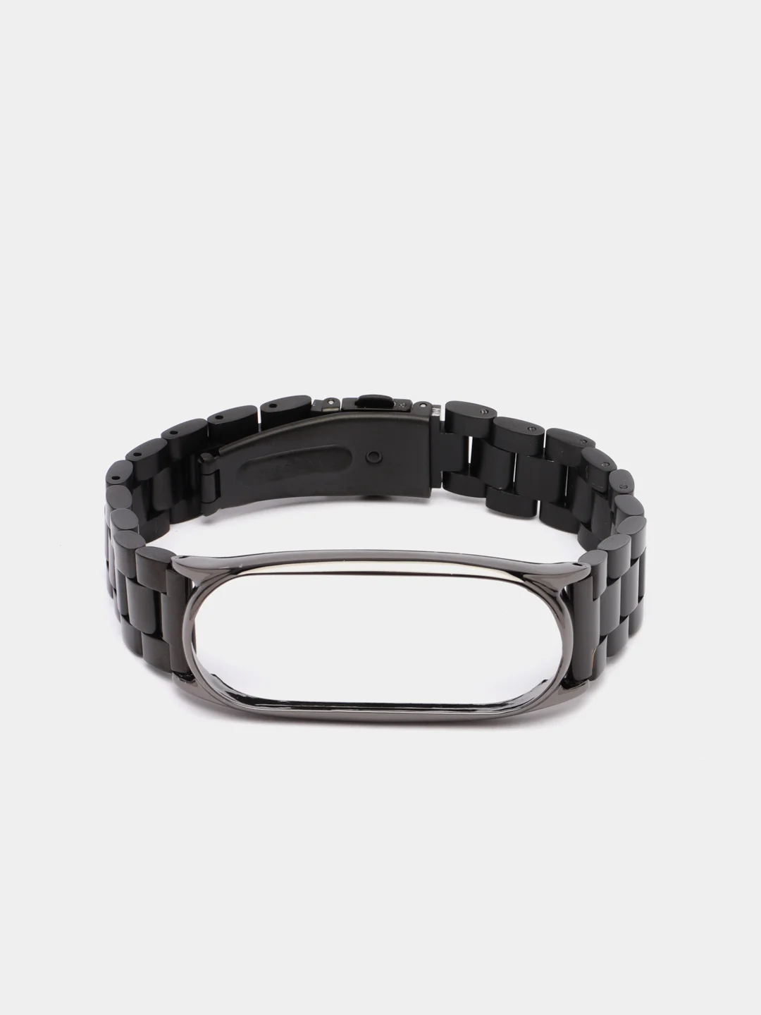 Фиолетовый металлический ремешок для Xiaomi Mi Band 3 / 4 / 5 / 6