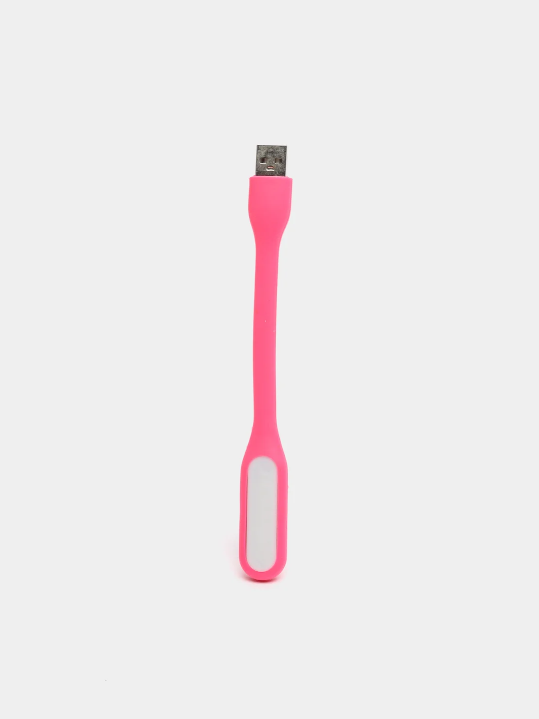 Розовый светодиодный USB светильник, гибкая LED лампа, фонарик