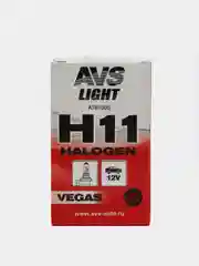 Галогенная лампа AVS Vegas H11.12V.55W, 1 шт
