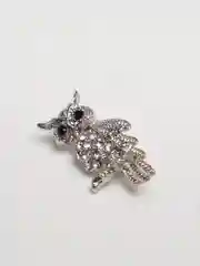 Серебряный брошь женская на булавке на одежду / Украшение