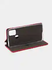 Красный чехол книга для Samsung Galaxy A21S, Самсунг А21S