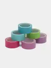 Клейкие WASHI-ленты для декора "Пастель", 7 шт, 0,015 х 3 м