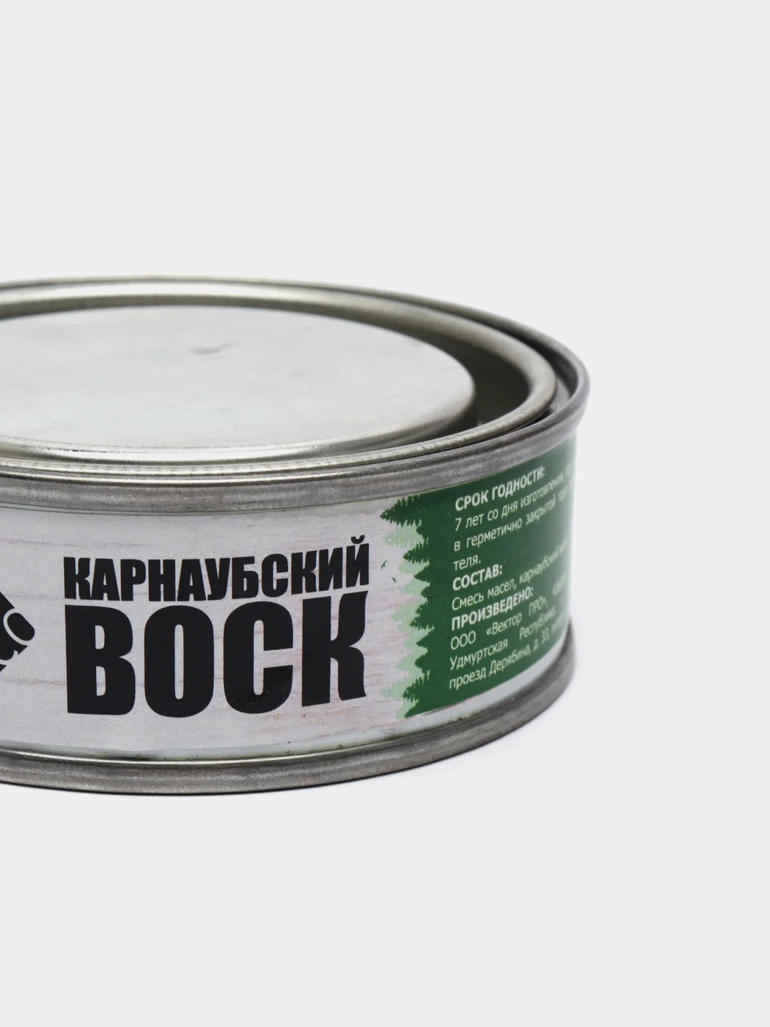 Карнаубский воск для обработки деревянных изделий 0,125л