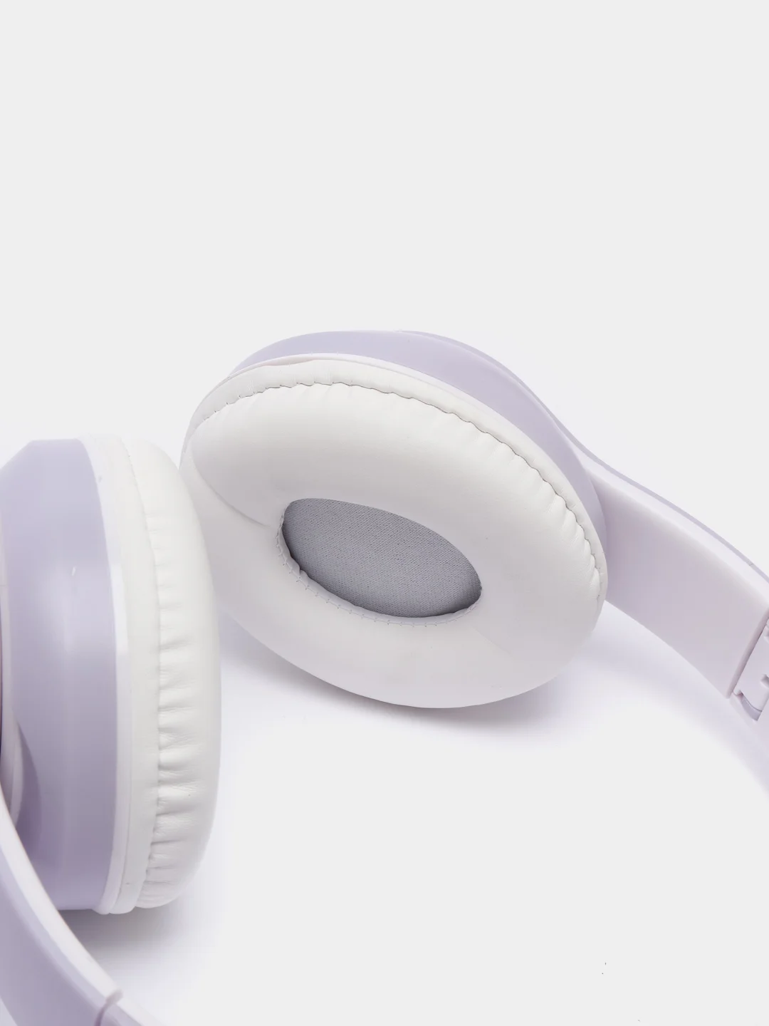 Сиреневый беспроводные наушники Cat Ear Bluetooth, c кошачьими светящимися ушками