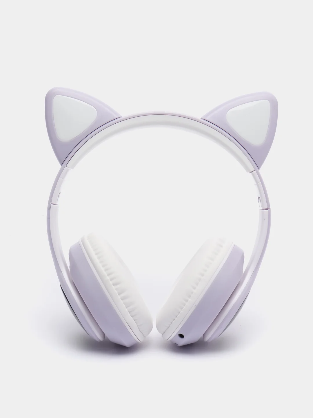 Сиреневый беспроводные наушники Cat Ear Bluetooth, c кошачьими светящимися ушками