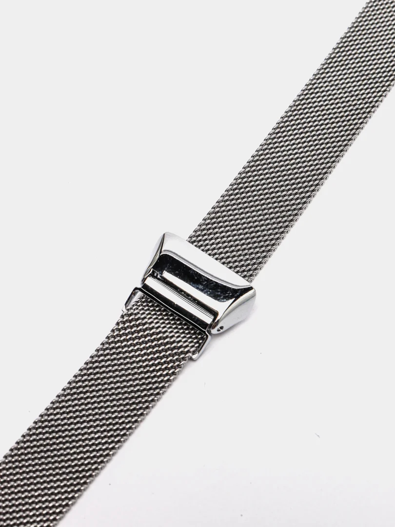Серебряный металлический ремешок для Huawei Band 6 / Honor Band 6