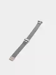 Серебряный металлический ремешок для Huawei Band 6 / Honor Band 6