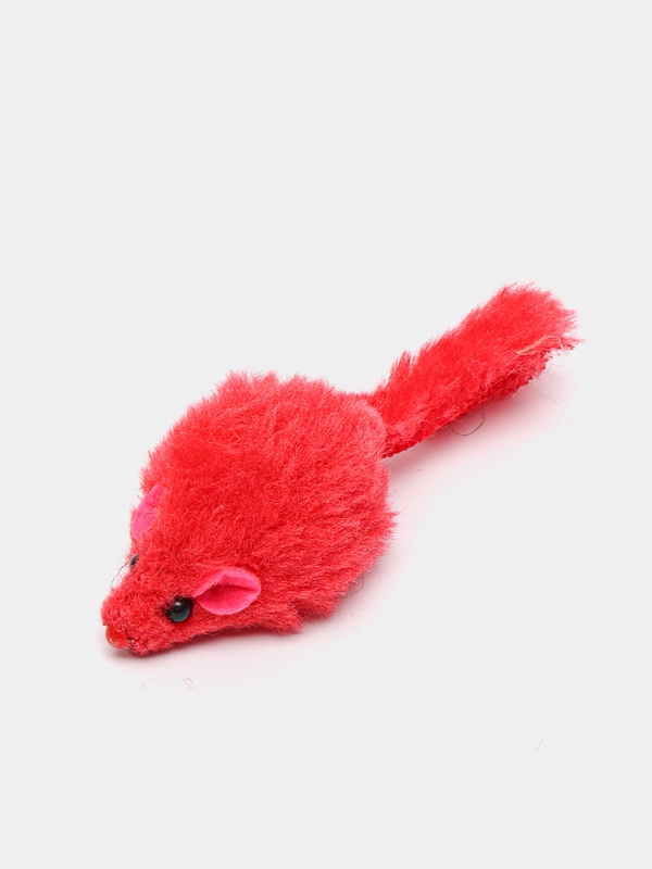 Игрушка для кошек "Мышь малая" цветная, 5 см, микс цветов