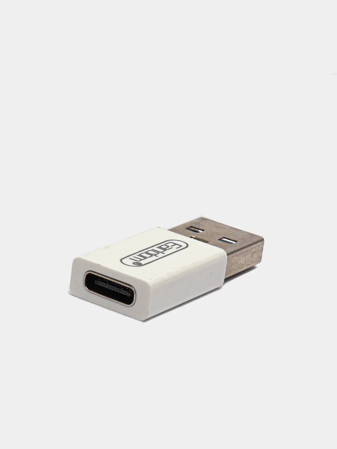 Белый адаптер переходник USB Type C (вход) - USB 3.0 (выход) iPhone