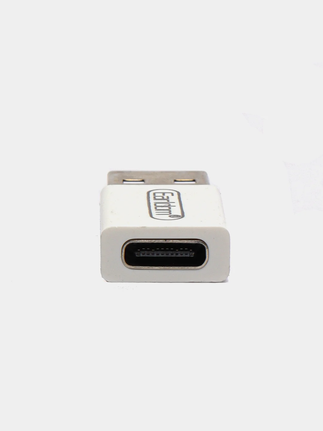 Белый адаптер переходник USB Type C (вход) - USB 3.0 (выход) iPhone