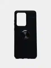 Черный чехол для Samsung S20 Ultra, с кольцом