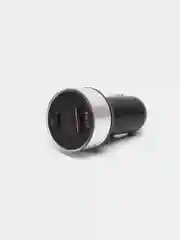 Серебряный автомобильное зарядное устройство в прикуриватель, QC3.0 быстрая зарядка, USB, Type-C