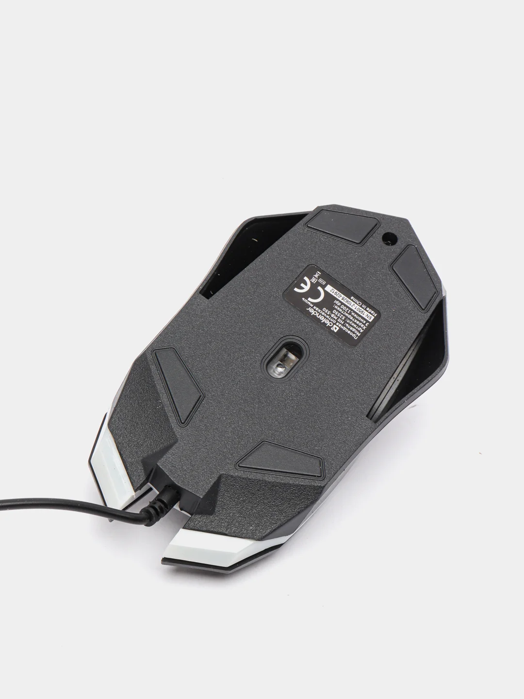 Игровая мышь с подсветкой Defender,1200 dpi,черный