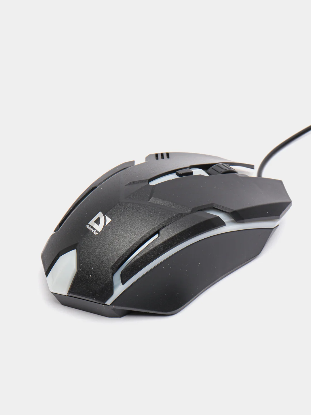 Игровая мышь с подсветкой Defender,1200 dpi,черный