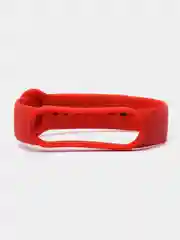 Красный спортивный ремешок для Xiaomi Mi Band 5 6 браслет силиконовый ксяоми ми банд фитнес часы