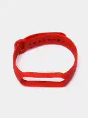 Красный спортивный ремешок для Xiaomi Mi Band 5 6 браслет силиконовый ксяоми ми банд фитнес часы