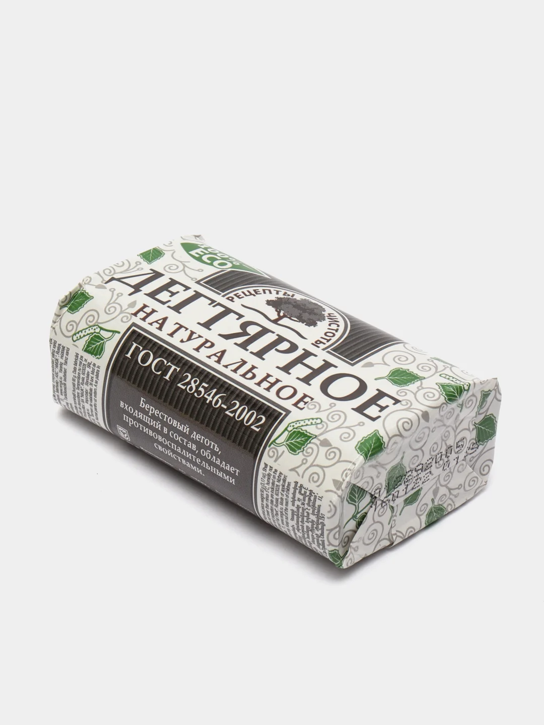 Мыло дегтярное с натуральным березовым дегтем, 90 г/ 200 г