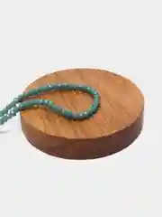 Зелёный хаки бусины с гранями, 2 мм, стеклянные, матовые