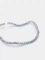 Серый меланж бусины с гранями 2 мм стеклянные, гальваника