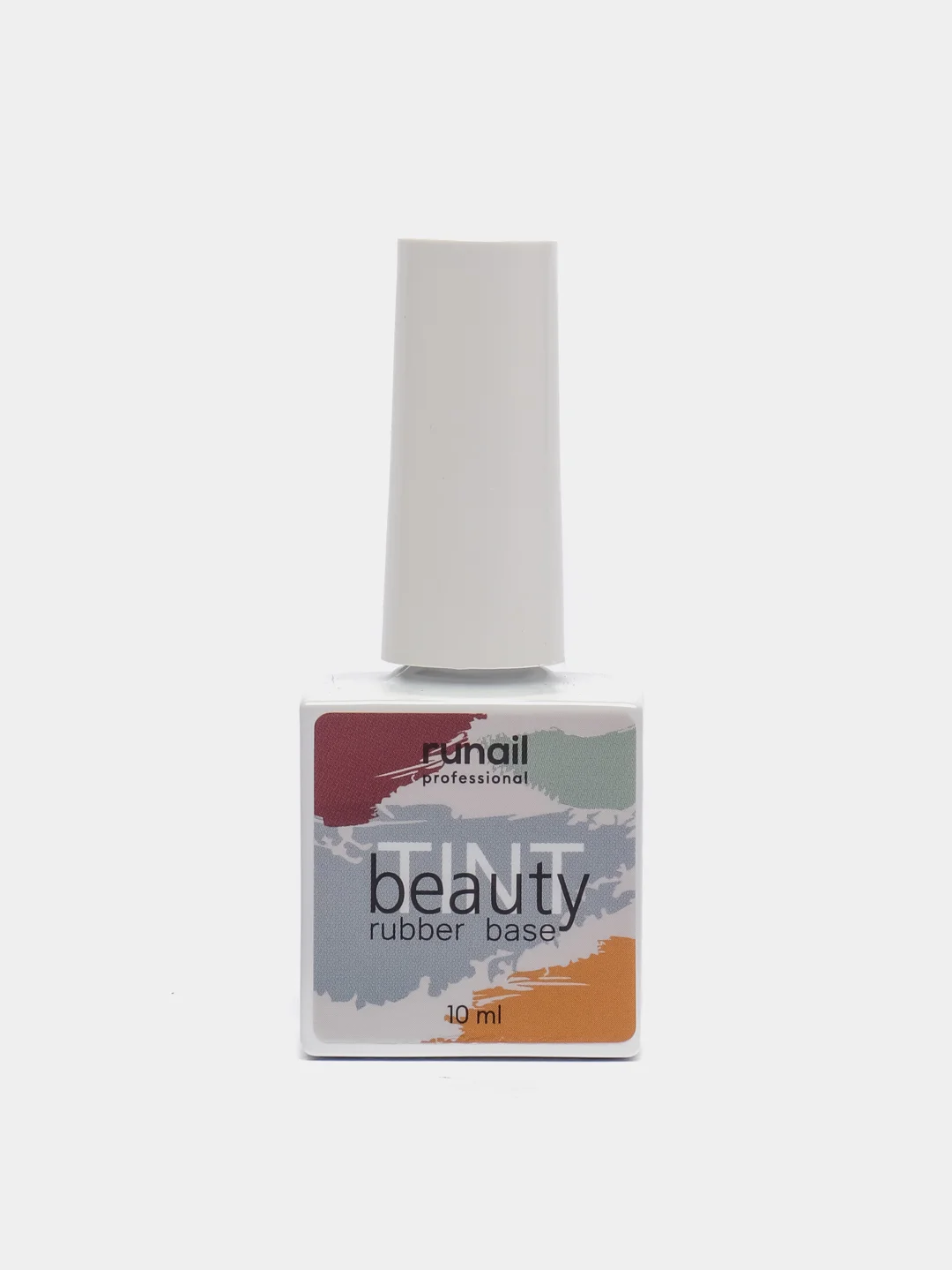 Алый каучуковая цветная база beautyTINT, Runail Professional, 10 мл