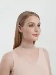 Золотой чокер ожерелье на шею