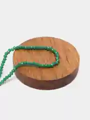 Зеленый бусины с гранями, 2 мм, стеклянные, матовые