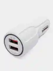 Белый зарядное устройство для автомобиля