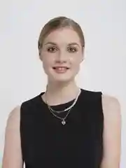 Золотой цепочка на шею двойная с жемчугом