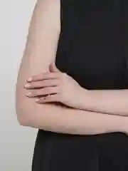 Серебряный кольцо с камнем фаланговое
