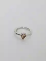 Серебряный кольцо с камнем фаланговое