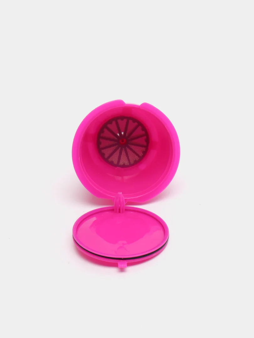 Тёмно-розовый многоразовые капсулы для кофемашин Dolce Gusto