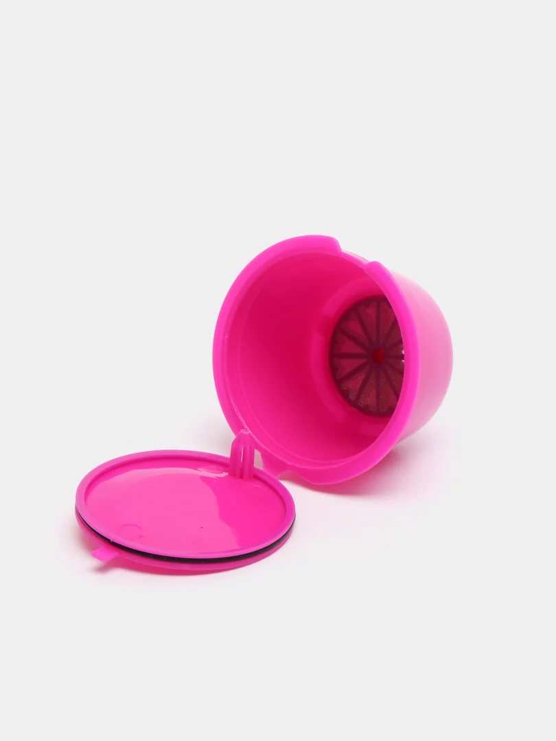 Тёмно-розовый многоразовые капсулы для кофемашин Dolce Gusto
