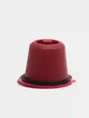 Красный капсула многоразовая  для кофемашин Nespresso
