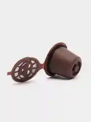 Коричневый капсула многоразовая  для кофемашин Nespresso