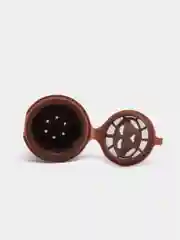 Коричневый капсула многоразовая  для кофемашин Nespresso