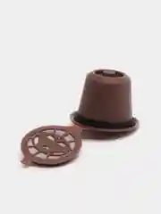 Коричневый капсула многоразовая  для кофемашин Nespresso