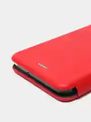 Красный чехол книжка для Samsung A02S, Самсунг А02s