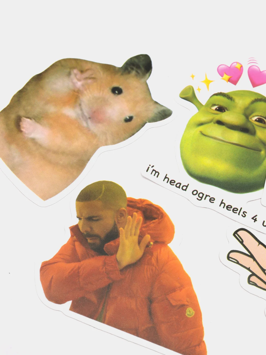 Стикеры  Мемы / Memes 5 штук Рандомно Стикерпак Наклейки / Милая канцелярия